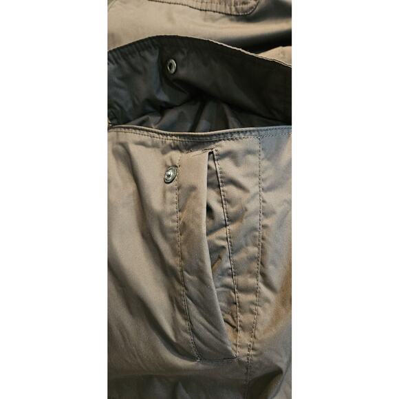Royal Falcon Winter Parker Jacket Mens M Brown Insulated Pockets Whistle Zip - Picture 7 of 16